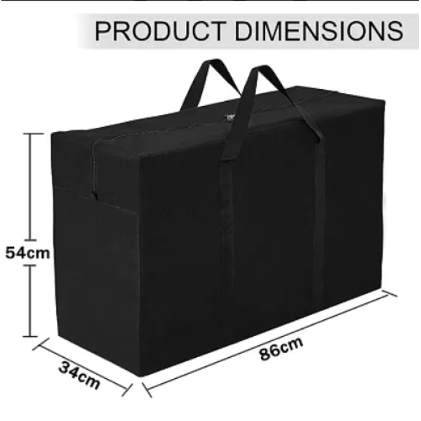 GR-Foldable Nylon Storage Bag with Handle - Convenient and Practical Solution for Your Storage Needs [Premium Product]
