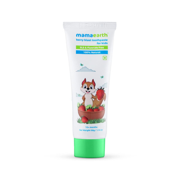 Mamaearth 100% Natural Berry Blast Kids Toothpaste...