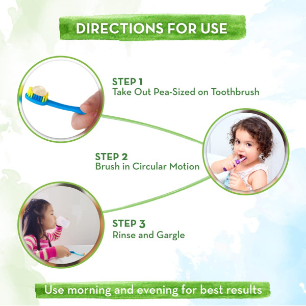 Mamaearth 100% Natural Berry Blast Kids Toothpaste, No Artificial Flavours, Best For Baby