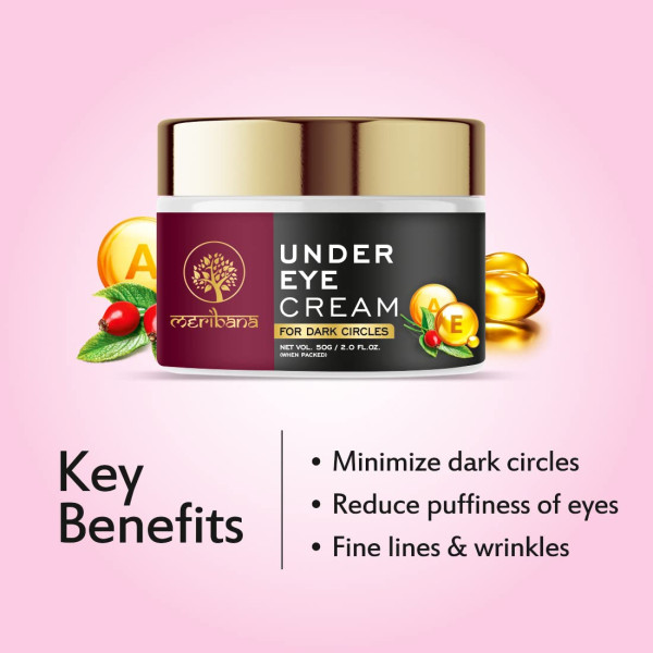 MeriBana Ayurvedic Under Eye Cream for Dark Circles