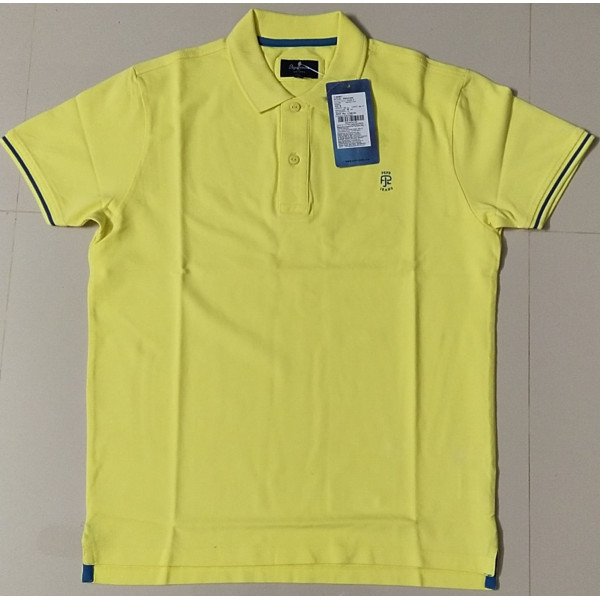 Polo Collar Printed Short Sleeves Branded T-shirt for Men (YELLOW) | PEPE JEANS [Leading Brand]