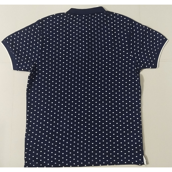 Polo Collar Short Sleeves Branded T-shirt for Men (NAVY BLUE) | PEPE JEANS