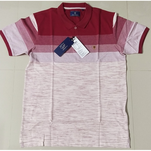 Polo Collar Short Sleeves Branded T-shirt for Men ...