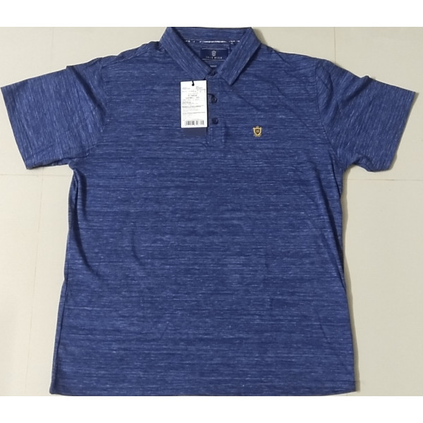 Polo Collar Printed Short Sleeves Branded T-shirt ...