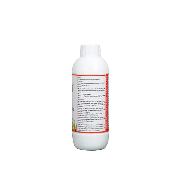 GR-RINUJA SEAWEED FERTILIZER - 500 ML Promotes Plant Growth, Flowering, Fruiting - Keeps Plant Healthy and Greenish [Premium Product]     
