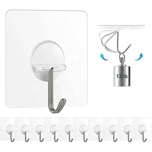 GR-Huslu Metal Self Adhesive Heavy Duty Nail Wall ...