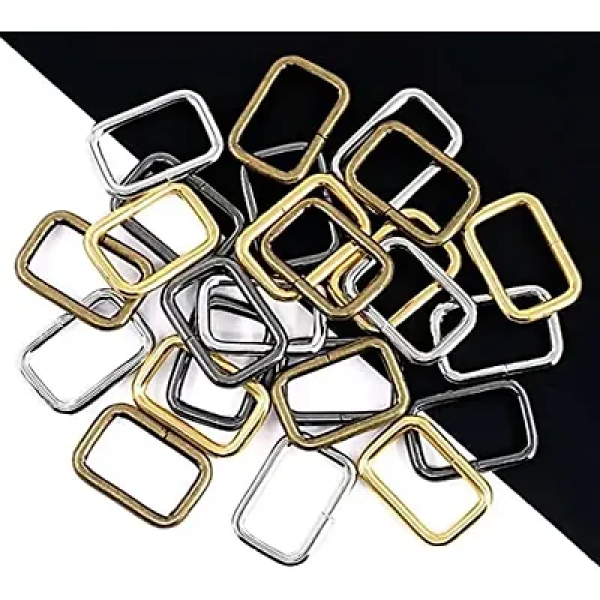  GR-DIY Crafts Heavy Duty 1 Inch / 25mm Metal Ring Buckle Webbing Belts[Premium Product]