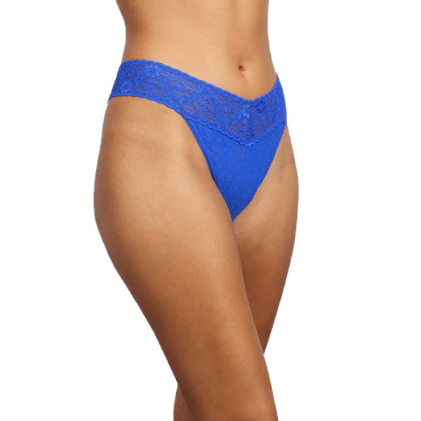 French Daina Mid-Rise Lace 4XL -5XL Thong -2 Pack (Low Budget Product)