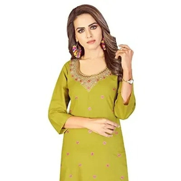 ladyline women straight kurta set for ladies pack of 1 ( Low Budget Product )