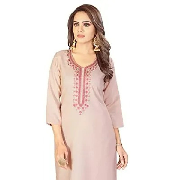 ladyline women straight Slub  Skurta set for ladie...