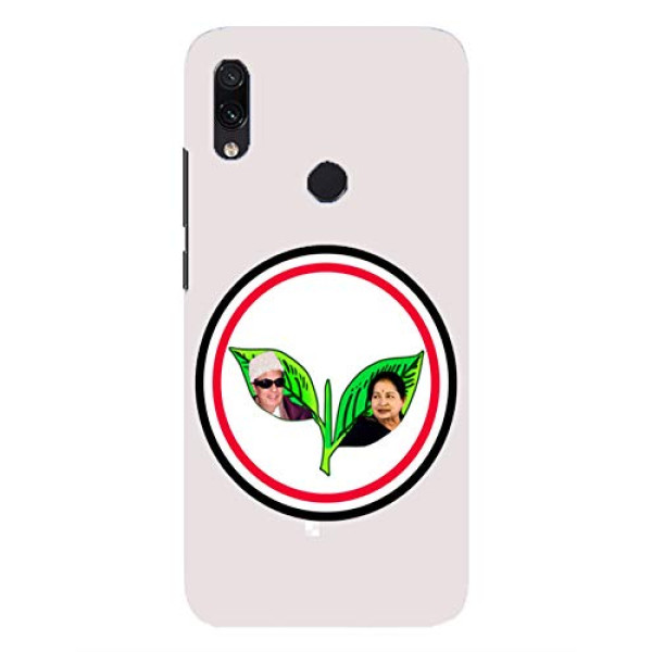 Printed ADMK Party Symbol Hard Mobile Case Cover f...