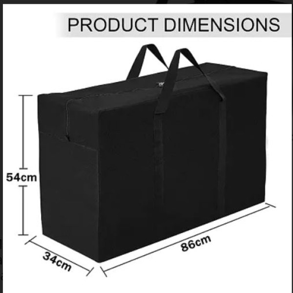 GR-Pack of 2 Foldable Nylon Storage Bags with Handles - Versatile and Convenient Storage Solution[Premium Product]