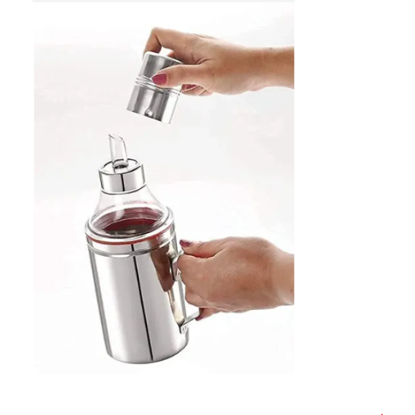 GR-Stainless Steel Nozzle Oil Dispenser for Easy and Precise Oil Dispensing [Low Budget Product]