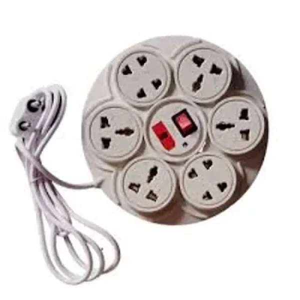 GR-DAYBETTER 8+1 Round Strip Extension Cord: Versa...