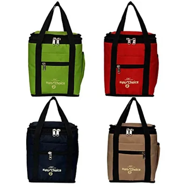 GR-Right Choice Combo Offer Lunch Bags (2001+2002+2003+2004 Green+Red+Black+Beige)[Premium Product]