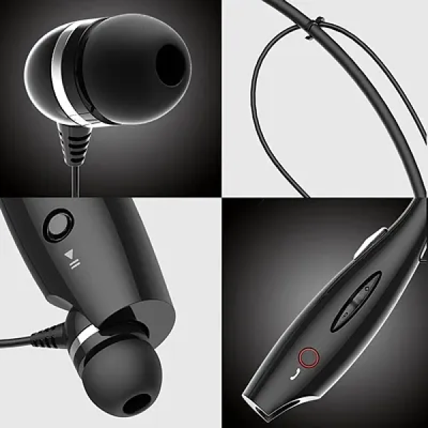 GR-High-Quality Terrific In-Ear Black Bluetooth Wireless Headphones [Low Budget Product]