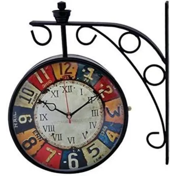 GR-Nutts Double-Sided Wall Clock (Antique Model, M...