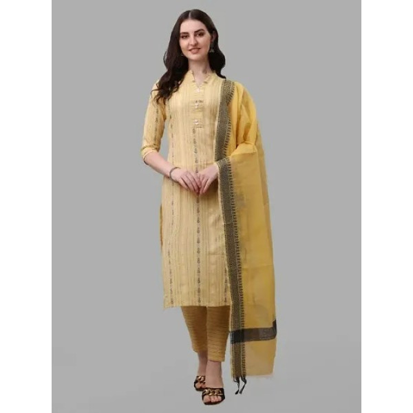 GR-Women's Kurti Pant Ethnic Set for Casual and Fe...