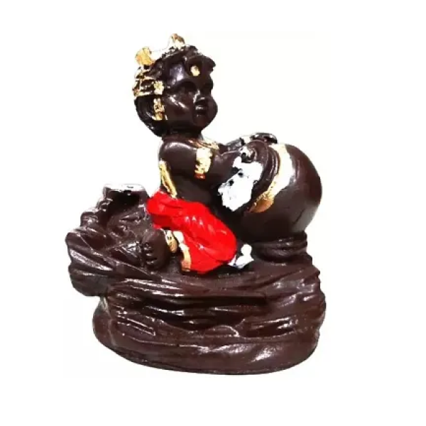 GR-Ladoo Gopal Krishna Smoke Fountain - Backflow W...