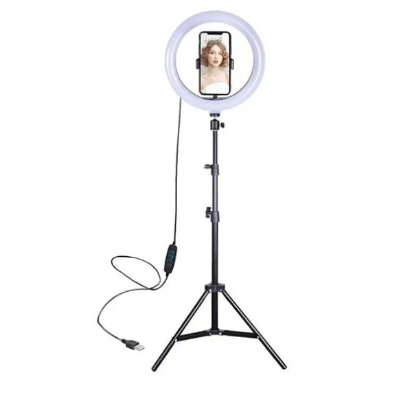  GR-10 Inch Dimmable LED Ring Light - Perfect Ligh...